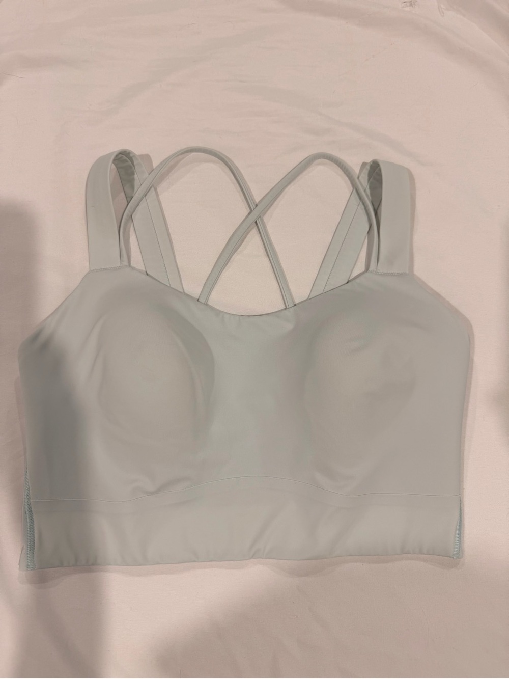 Lululemon - Like a Cloud Longline Bra, D/DD - Ocean Air - Size 8